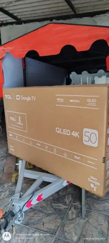 TV 50" TCL QLED 4K "1 MÊS"