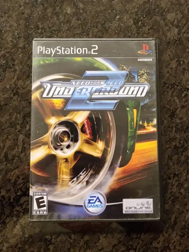 Need for Speed Underground PS2 Reprô - Completo (Capa + Manual) Leia a descrição!