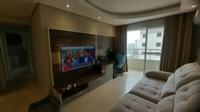 Apartamento Mobiliado 75m² | 2 Dorms c/ Suíte | 2 Vagas | Aquarius | SJC