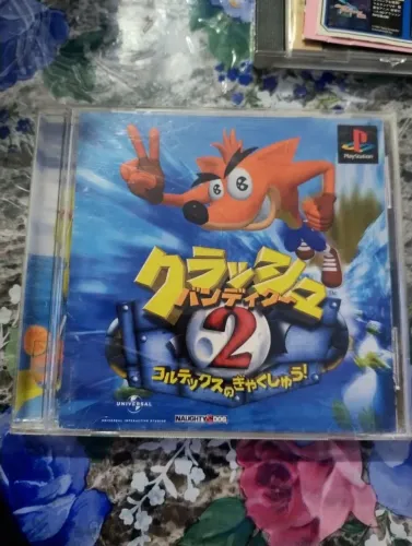 Jogo Crash Playstation 1 original+brinde