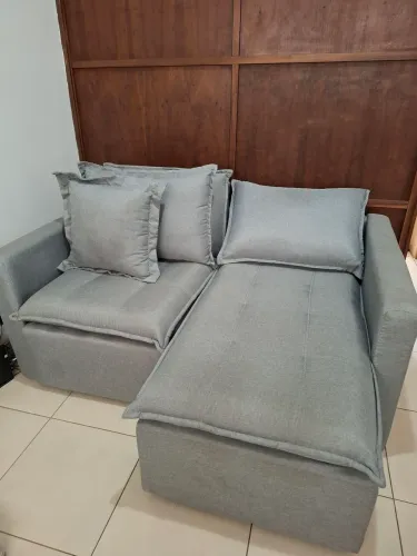 Sofá retrátil 3 lugares