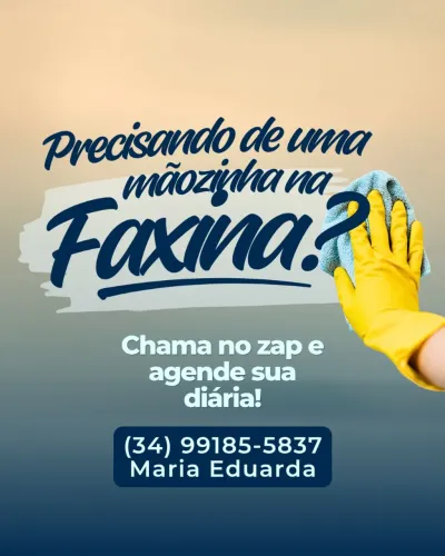 Precisando de Diarista?