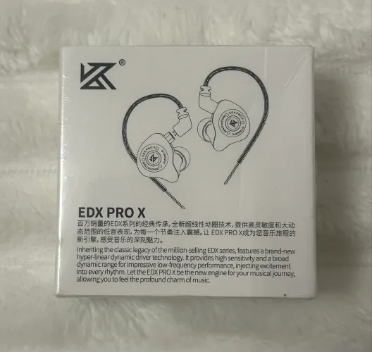 Fone KZ EDX PRO X com microfone - LACRADO