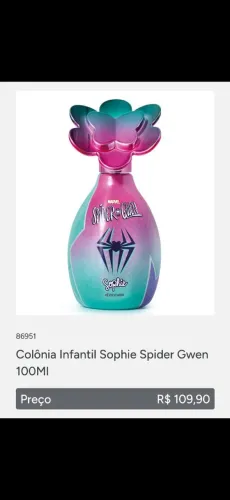 Perfume o boticario Sophie