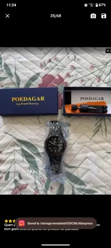 Relógio Poedagar Deluxe King®
