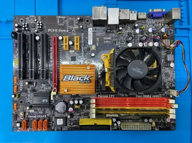Placa Mãe ECS A780GM-A / RS780M-A V1.1 ? Black Series