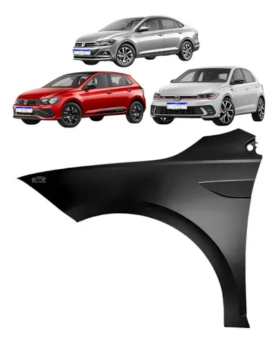 Paralama Volkswagen Polo Virtus 2017 2018 A 2026 Novo Le