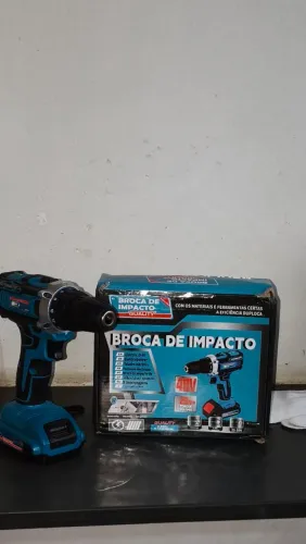 Parafusadeira elétrica completa
