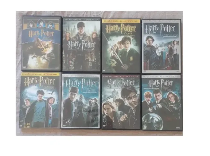 Harry Potter - Coleção completa em DVD - 8 Filmes