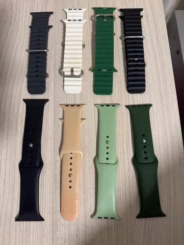 Pulseiras para Apple Watch - Kit com 8 (Paralelas)