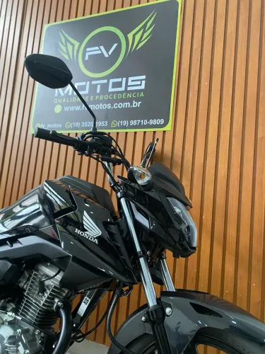 HONDA CG 160 FAN PRETA 2025 - IMPERDÍVEL