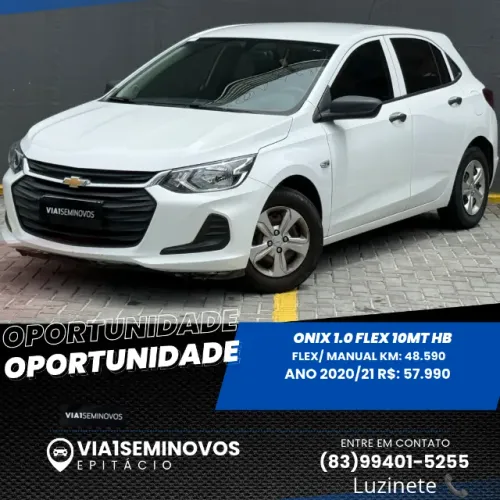 Chevrolet Onix Hatch 1.0 12V Flex Mec. 4P 2021