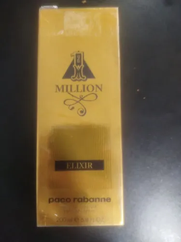 1 Million Elixir 200MLs 200 Paco Rabanne Lacrado com selo adipec