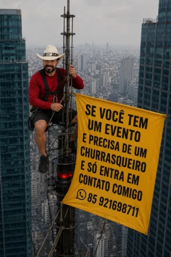 Churrasqueiro profissional