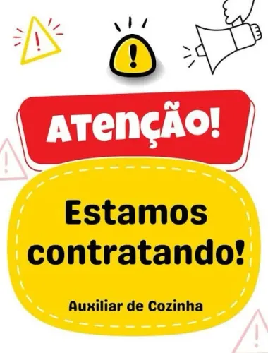 VAGA AUXILIAR DE COZINHA HAUER