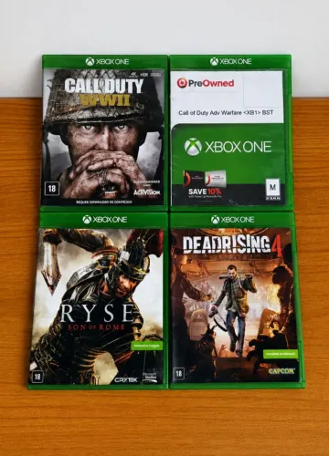 Lote 4 Jogos Xbox One 
