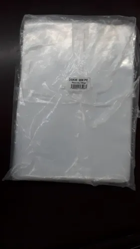 saco plástico  transparente: 5kg , 25x35 006 PE , aprox 900-1000unidades