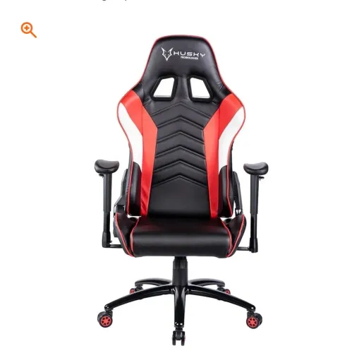 Cadeira gamer Husky Storm n red black white - HST-RBW