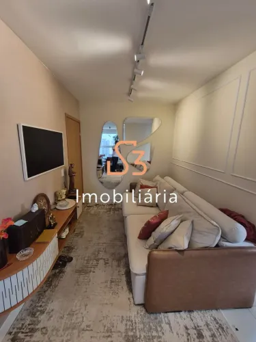 Apartamento para locação em Uberlândia-MG, na Granja Marileusa: 2 quartos, 1 suíte, 1 sala