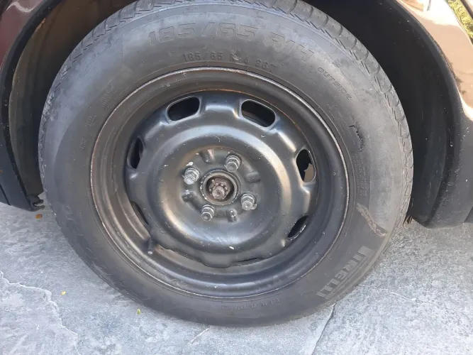 Roda avulsa aro 14 com Pneu