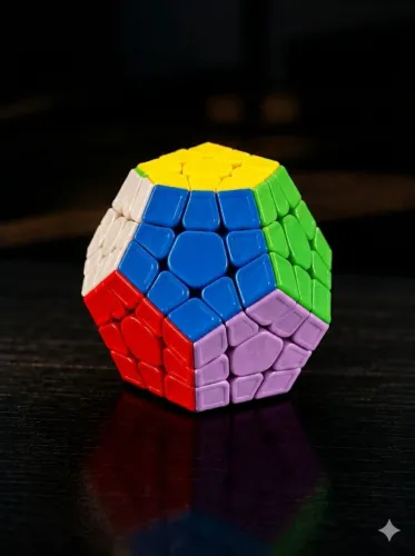 Cubo Mágico Megaminx 12 Lados de mola