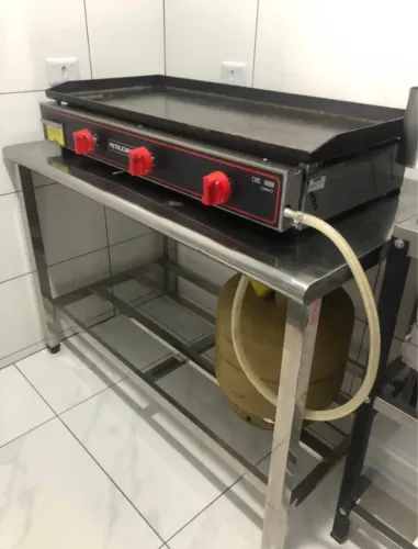 Chapa Profissional a Gás