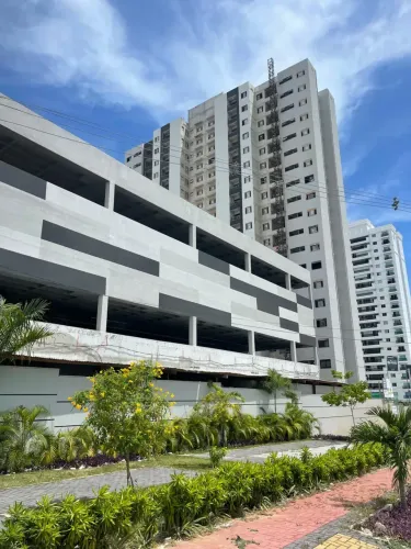 Apartamentos em Construção em Ponta Negra - 2/4 Suíte - 56m² - Beach Plaza