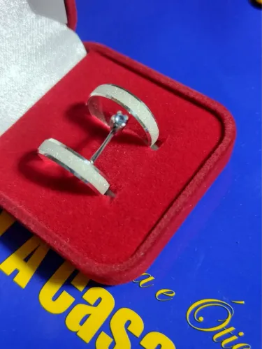 Trio Aliança de Prata 950 Largura 4 mm Lisa e Maciça + Solitário de Prata Pedra 3 mm 