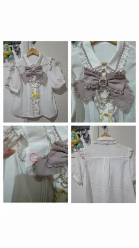 Blusa rosa dupe lizlisa jirai kei 