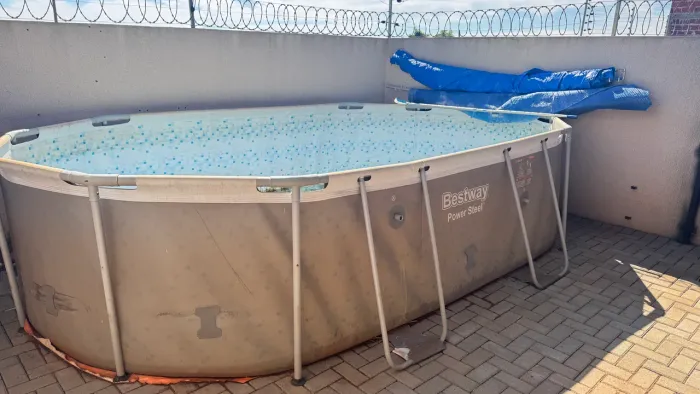 Piscina 10.949 litros bestway completa