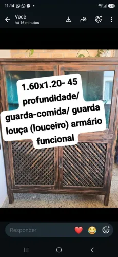 ARMARIO/LOUCEIRO/GUARDA-COMIDA/RARIDADE 