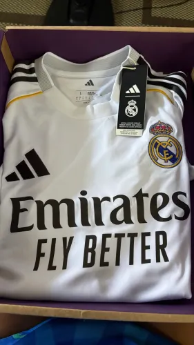 camisa torcedor do Real Madrid I 25/26 TAM G