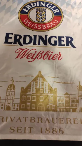 Bandeira da cerveja Alemã Erdinger weissber