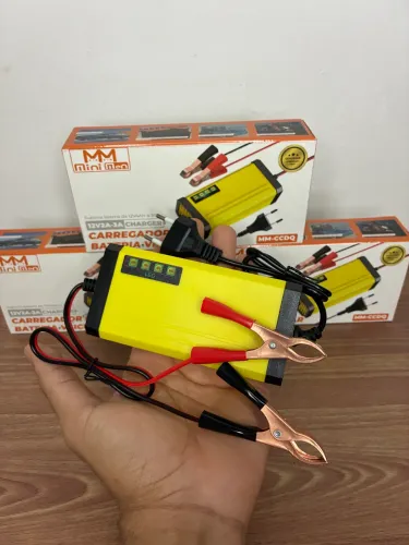 Carregador de bateria automotivo | Carro e moto