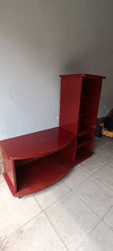 Estante para tv de madeira 