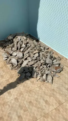 Retirada de entulhos