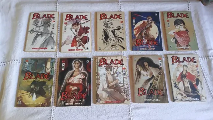 blade - a lâmina do imortal - do nº 1 ao nº 35 completo - raros e colecionáveis