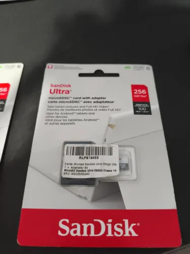 Microsdxc card SanDisk ultra 256gb