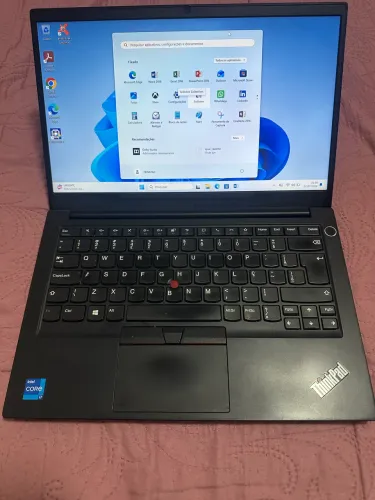 Trinkpad T14 core i7 décima primeira geração 16GB de memória SSD de 512