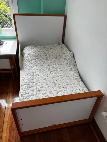 Berço que vira cama - MDF