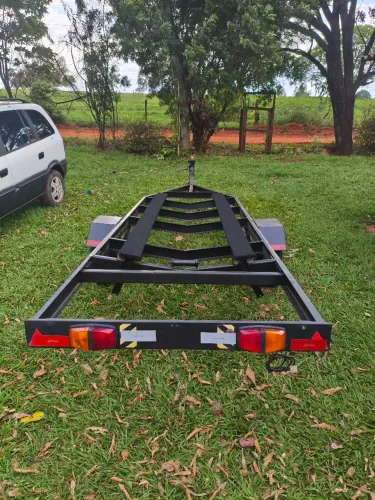 Carretinha multi-uso para barco, caiaque, lancha, jet ski etc... coisa top