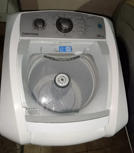 ?Máquina de Lavar Colormaq 12kg Branca - Em bom estado de conservação.