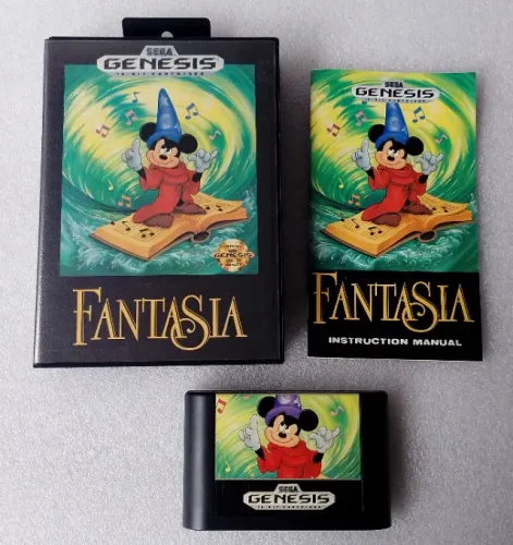 Fantasia original Americano para Mega Drive