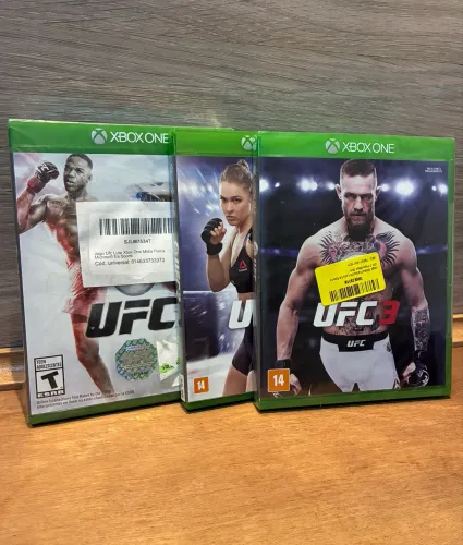 UFC 1, 2 e 3 Xbox One Lacrados