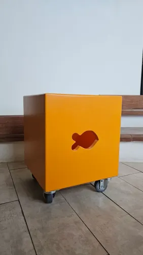 3 Caixa/Baú Organizador para brinquedos infantil