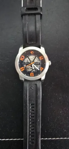 Relógio Rip Curl R1 Silicone Automatic Laranja