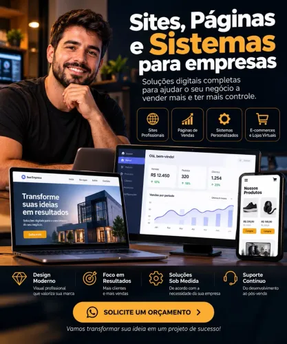 Criação de Sites e Sistemas