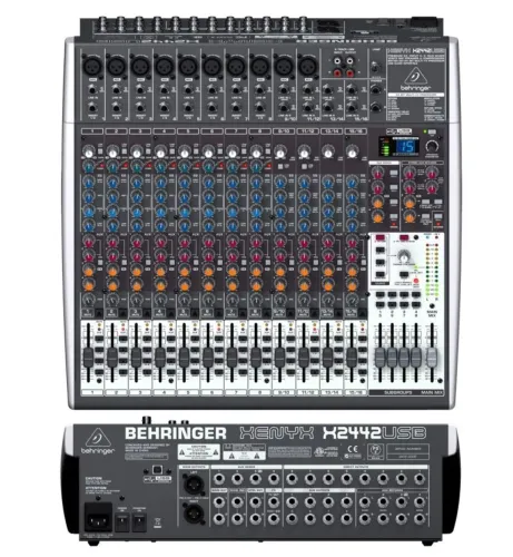 Behringer Xenyx 2442usb com Hardcase