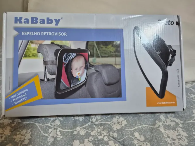 Espelho retrovisor grande de bebê para carro