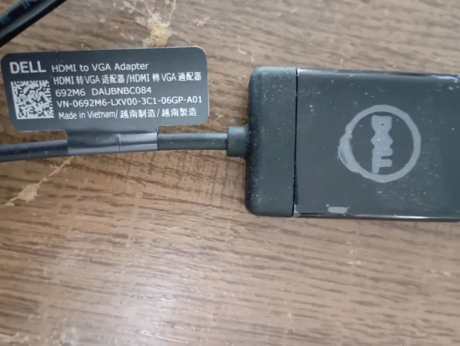 Adaptador VGA para HDMI Dell Original